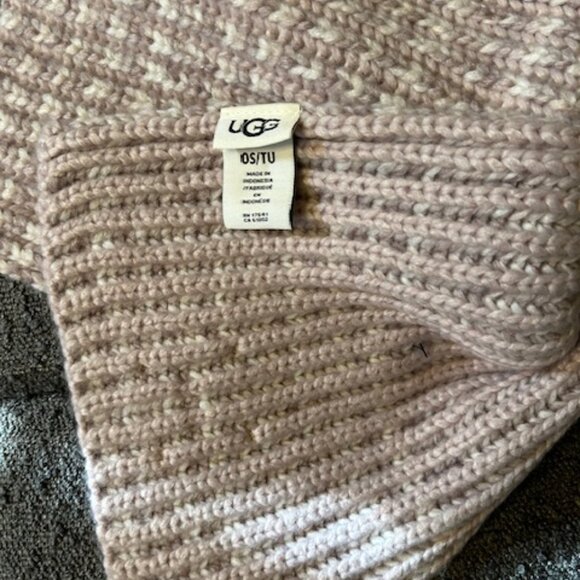 UGG Ashen Rose Multi Chunky Space Dye Scarf - Picture 4 of 8